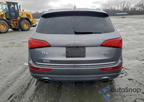 2016 Audi Q5 Premium Plus from USA, damaged, VIN WA1L2AFP8GA009092